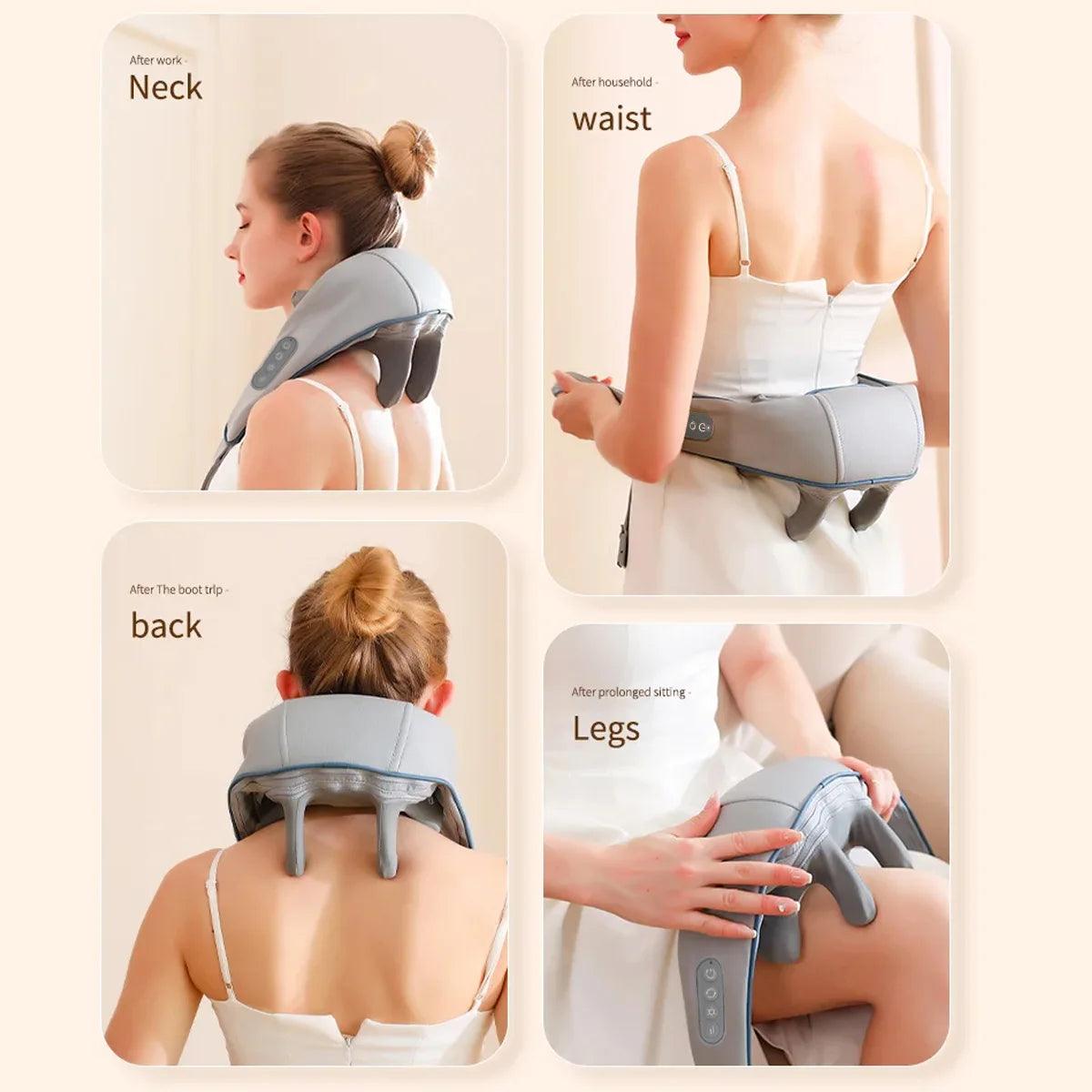 Masajeador de manos Shiatsu: Alivio instantáneo del estrés