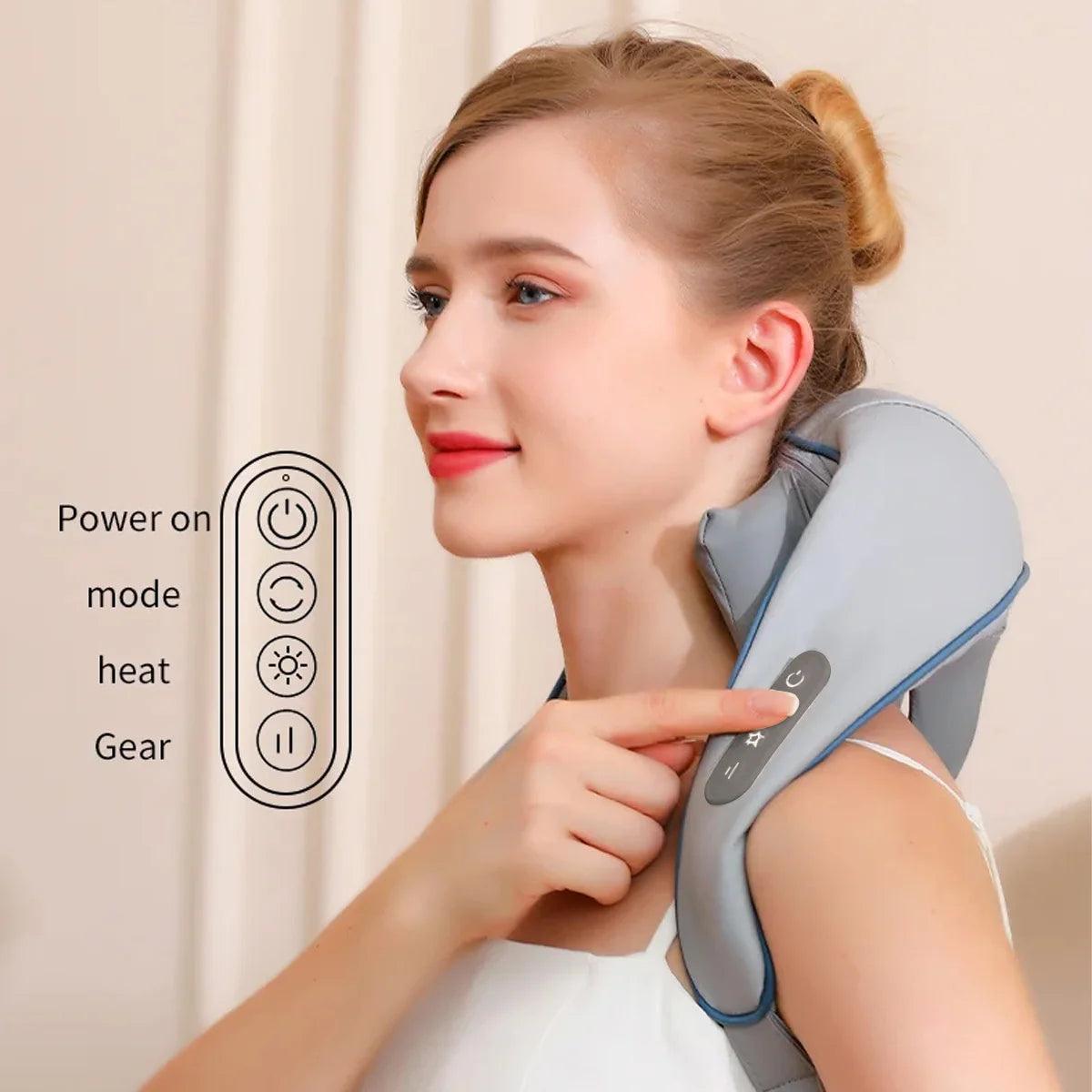 Masajeador de manos Shiatsu: Alivio instantáneo del estrés